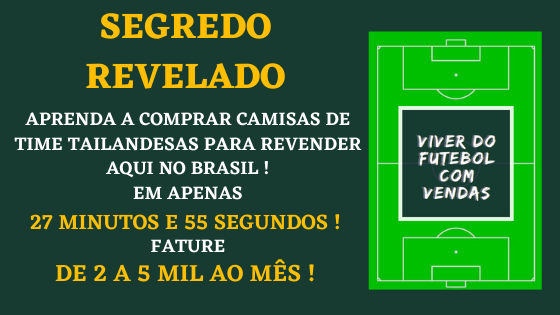 viver do futebol com vendas